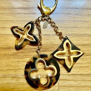 Louis Vuitton Charm Pre-Loved / very pretty/ key Holder/ Bag Charm